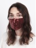 Sequins Design Face Mask w/ Filter Pocket